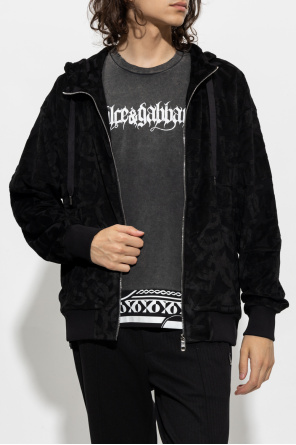【Dolce&Gabbana】フーディー ブラック Dolce & Gabbana Logo Zip Hoodie – Black in Black | THE LIST